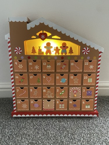 Christmas wooden gingerbread - wooden,
