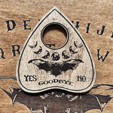 Wooden Ouija Board — Bat Themed Divination Talking Board — Witchy Spirit Board