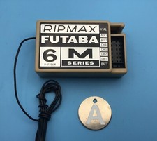 RIPMAX FUTABA 6M RECIEVER  REF: B -  27 MHZ
