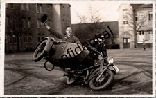 Real Photo Motorcycle w/