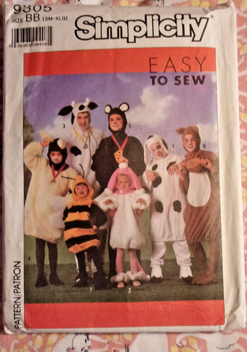 Simplicity animal costume - 6,