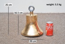 used ships bell vintage bronze