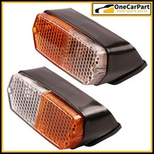 Front Light Unit x2 Left Right Sidelight Indicator For Fiat 850 900 1000 1300