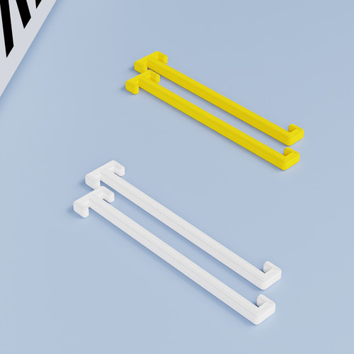 Number plate hanger bracket - number,