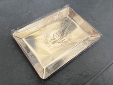 1991 Rover Japan Mini Cooper Brass Coin tray, boxed with stand (NEW)