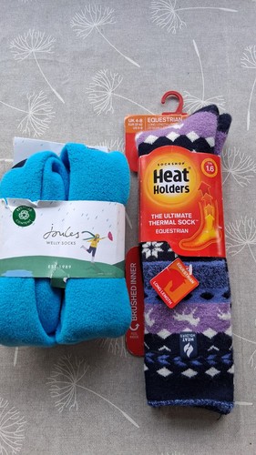 Joules welly socks - 6, and