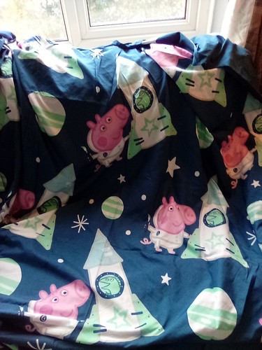 Peppa pig single quilt cover - pig,