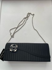 BNWT Pavers Black Clutch Bag