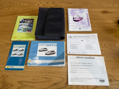 Renault megane owners - owners, manual