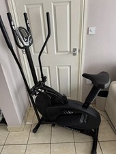 PowerXross Deluxe 2-in-1 Elliptical Cross Trainer - Black