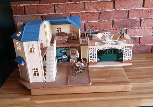 Sylvanian families large blue - families,