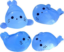 4PCS Minis Resin Animals, Tiny