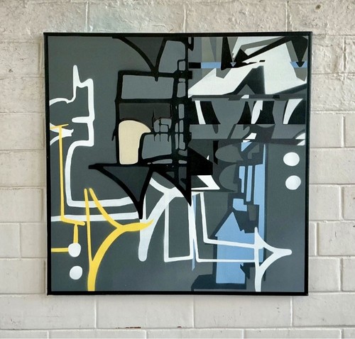 Graffiti abstract painting - abstract,