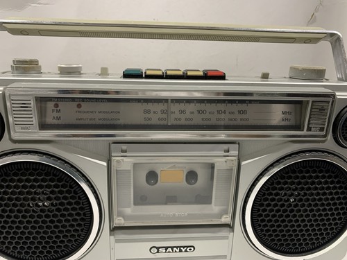 Vtg sanyo m9902 silver - m9902-2,