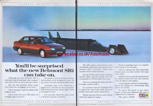 Vauxhall belmont sri - belmont,