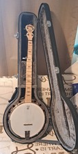 Deering Goodtime 2 5 String Resonator Banjo with Quality Pickup and Hard Case.