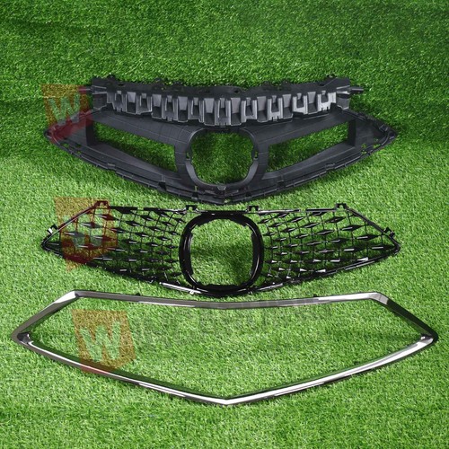 Front grille chrome molding - front,