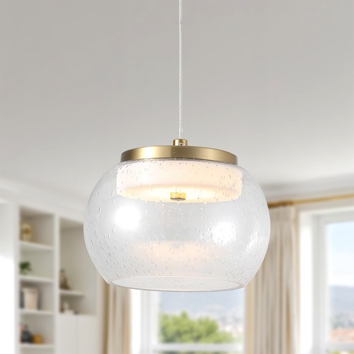 Modern led seeded glass - led,
