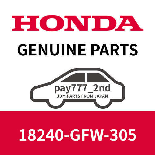 Honda 18240 gfw 305 exhaust - honda, 18240-gfw-305