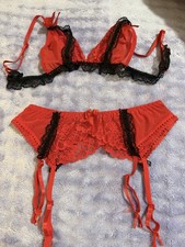 Two piece Bra And Suspender