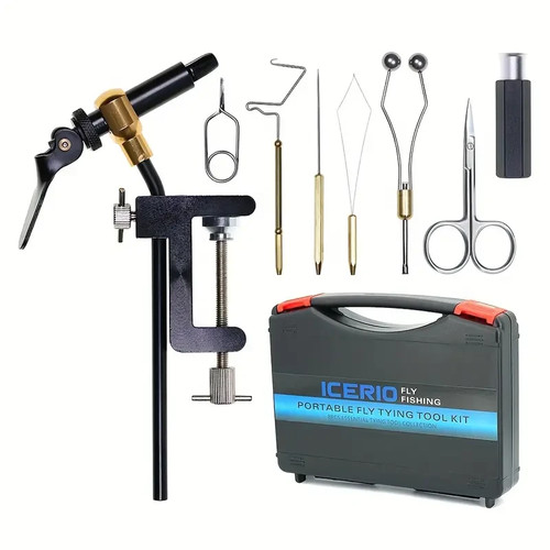 Portable fly tying kit abs - portable,