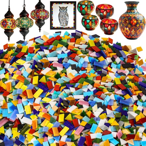 1200 mixed shapes glass - mixed,