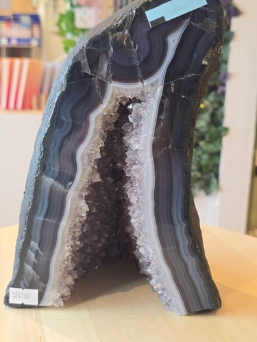Amethyst cathedral with - amethyst, open