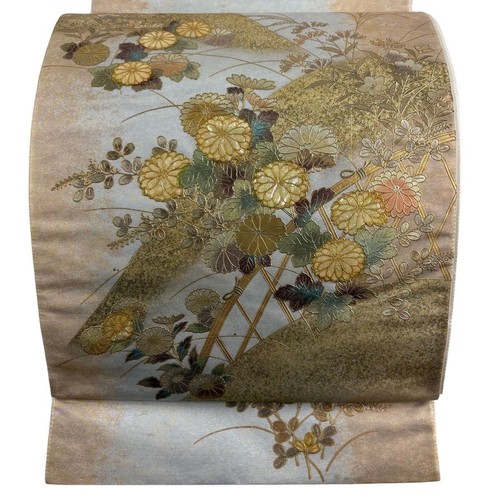 Japanese kimono fukuro obi - fukuro,