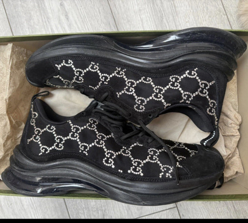 Gucci run black white - gucci, black/white