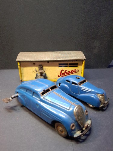 Vintage schuco 2001 garage - vintage,