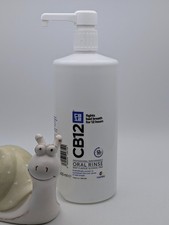 CB12 Menthol Mint Mouthwash Oral Rinse Safe Breath 1000 ml 1 L