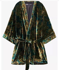 Zara Velvet Jacket Kimono