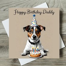 Jack Russell Birthday Card