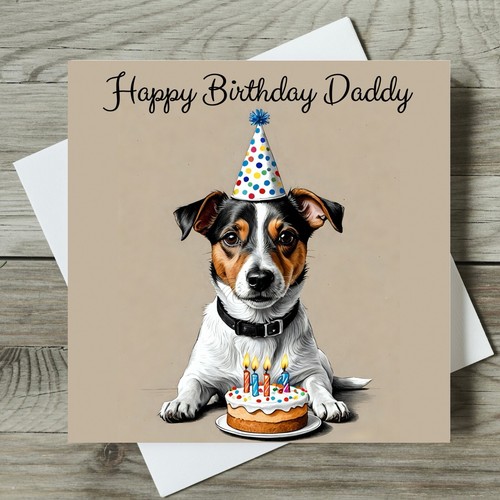 Jack russell birthday - jack, card