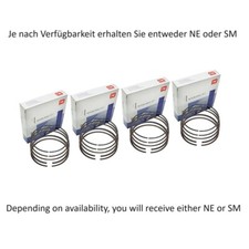 4x Piston Rings STD for