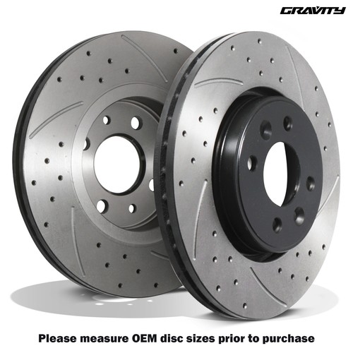 Front drilled grooved 280mm - front,