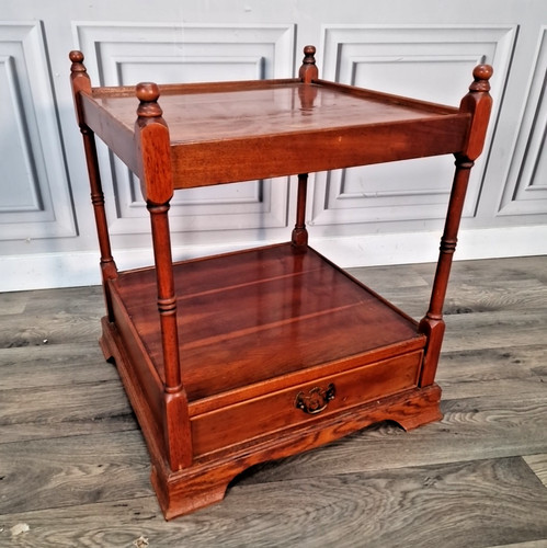Vintage whatnot side - vintage, table