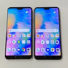 JobLot 2x Huawei P20 Pro 128GB Twilight & Black Smartphones Grade D