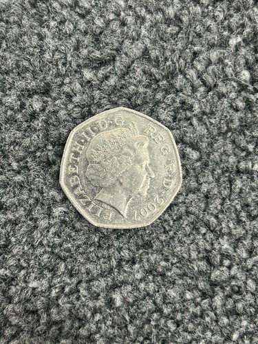Rare 50p 2007 boy - 2007, 100th
