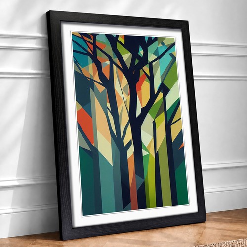 Abstract tree framed - abstract,