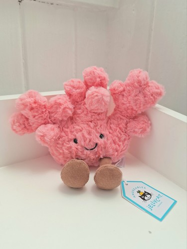 Jellycat amuseables coral soft - coral,