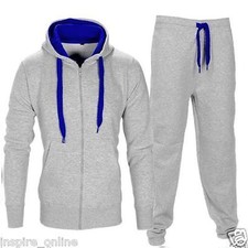 MENS FLEECE HOODED PUFFER