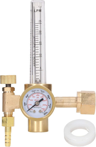 Argon pressure regulator flow - argon,