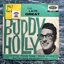 Buddy Holly - The Late Great Buddy Holly EP 7” Vinyl Record Single EP VG+