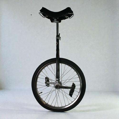 Extreme black unicycle - 'extreme',
