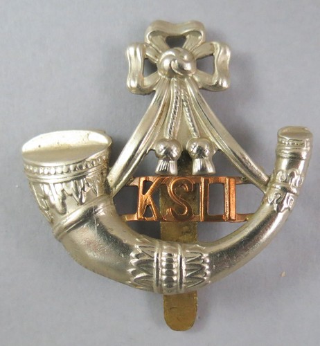 Military cap badge ksli king - military,