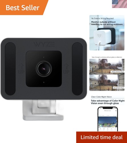 Window mounted security camera - security,