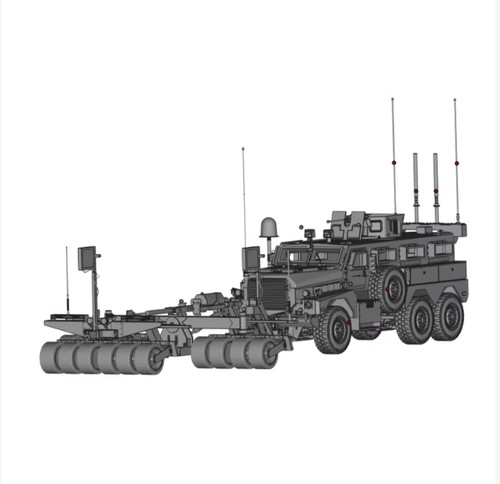Printed 144 cougar 6x6 - 3d,