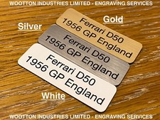 Trophy Plaques Name Plates