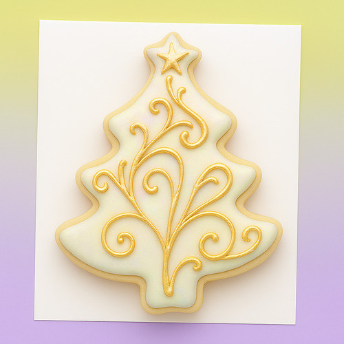 Christmas tree cookie cutters - tree,